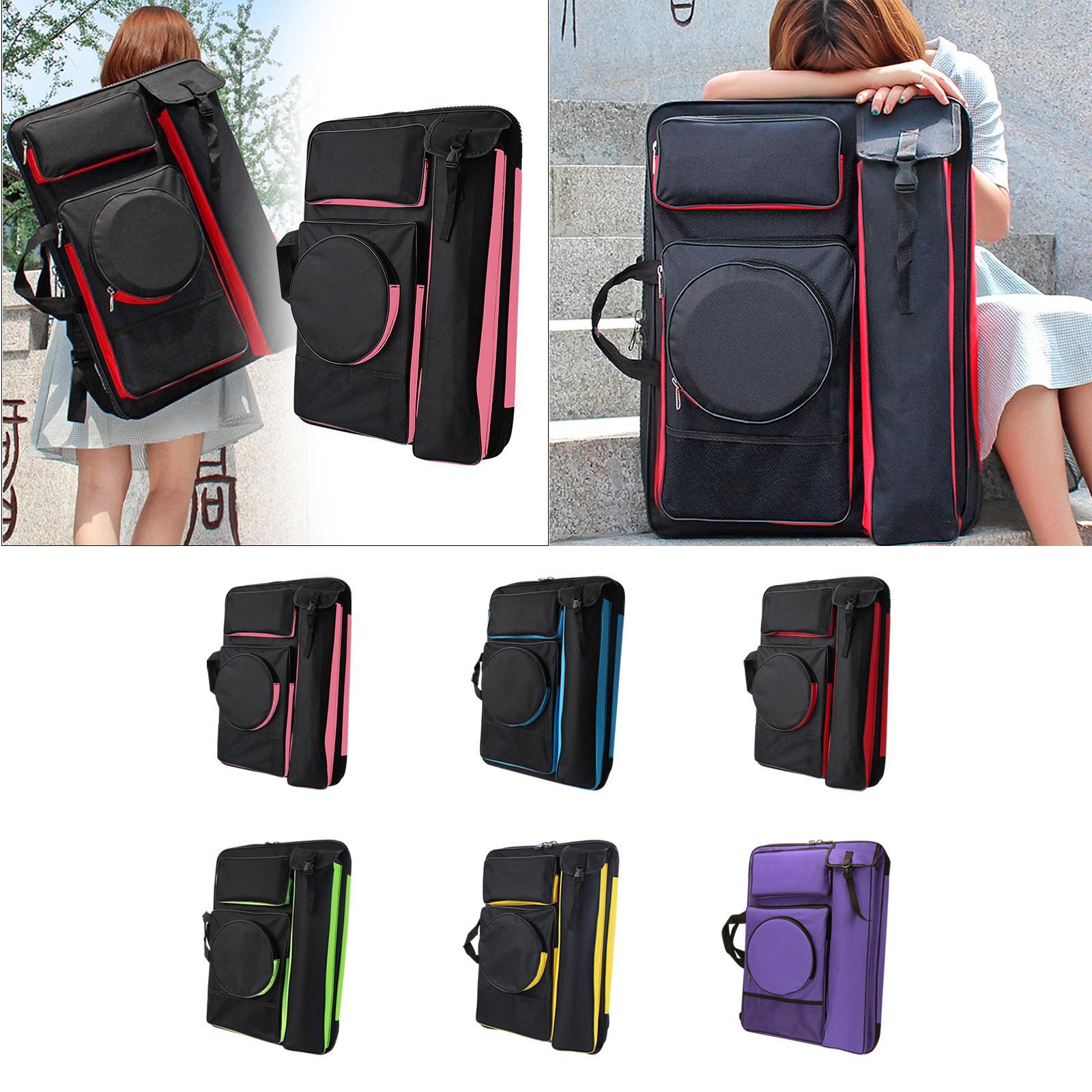 Travel Accessories Drawing - حقيبة ظهر للفنان من قماش أكسفورد
