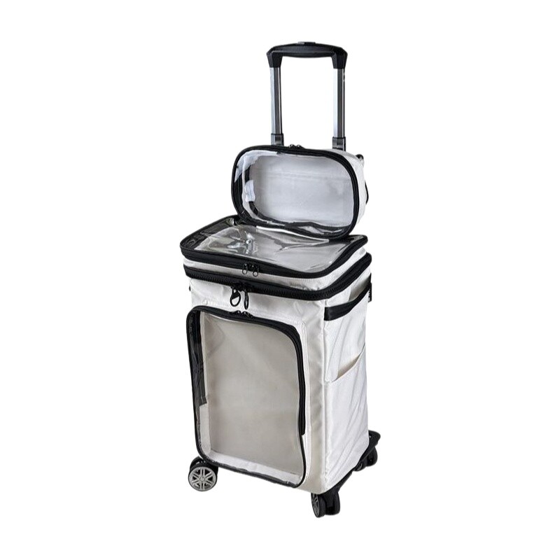 Luggage Wheel Replacement - حقيبة أمتعة شفافة برسوم كرتونية على