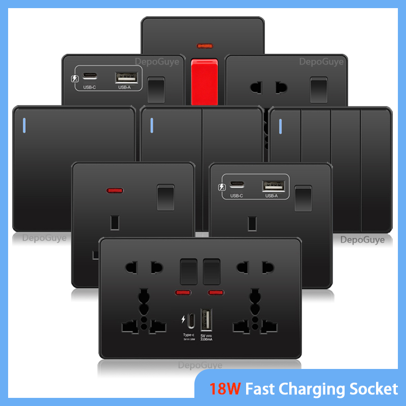 Travel Accessories Uk - مقبس شحن سريع ذكي USB من