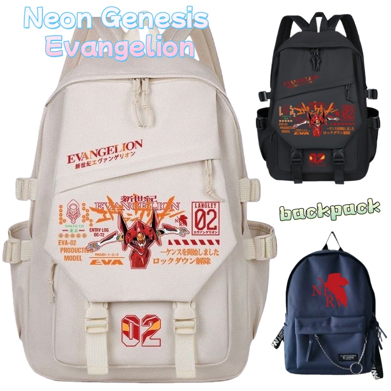 Travel Accessories Cute - حقيبة ظهر نيون جينيسيس إيفانجيليون، حقيبة
