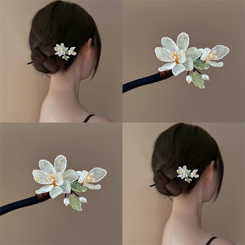 Travel Hair Accessories - 1 قطعة جديد الصينية ماغنوليا كرة