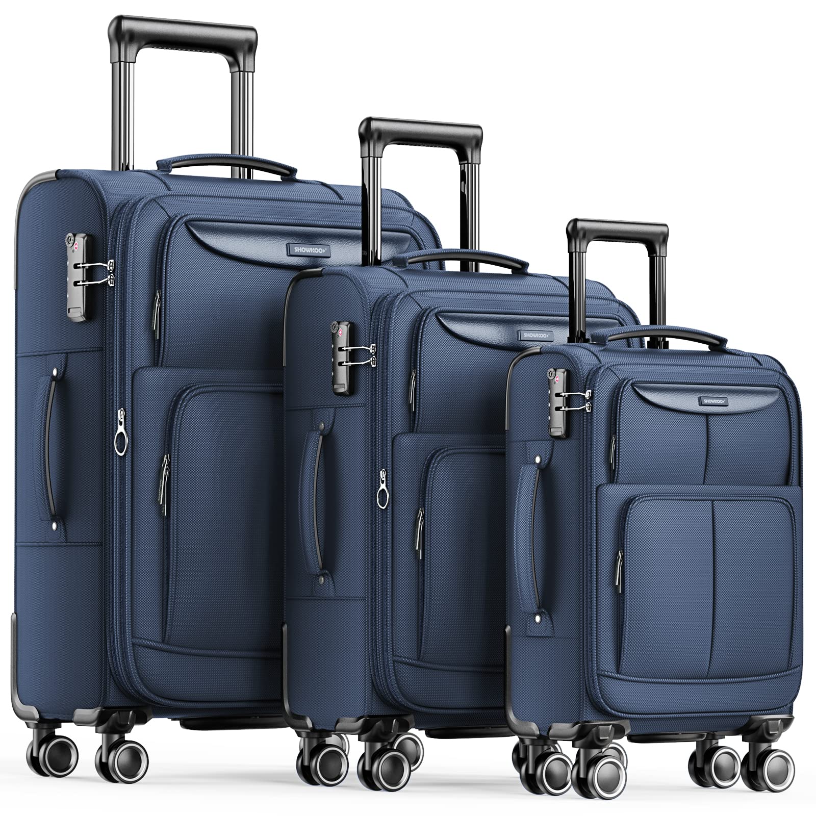 Luggage Wheel Replacement - مجموعات حقائب سفر شوكو 3 قطع،