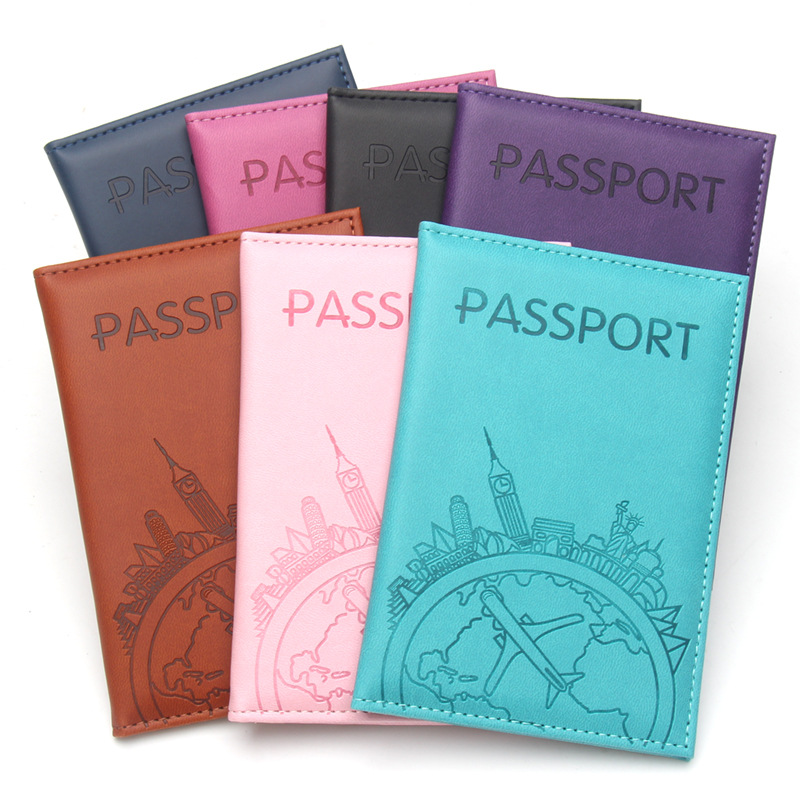 Travel Accessories Kmart - حامل جواز سفر مطبوع عليه طيران