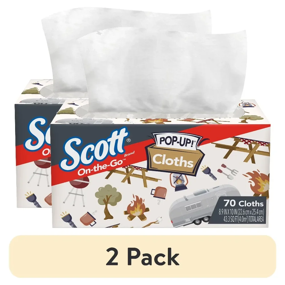 Travel Towel Quick Dry - عبوتان من مناديل التنظيف المحمولة للسفر،