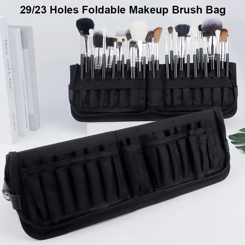 Travel Accessories Toiletries - 29/23 ثقوب طوي فرشاة للمكياج حقيبة