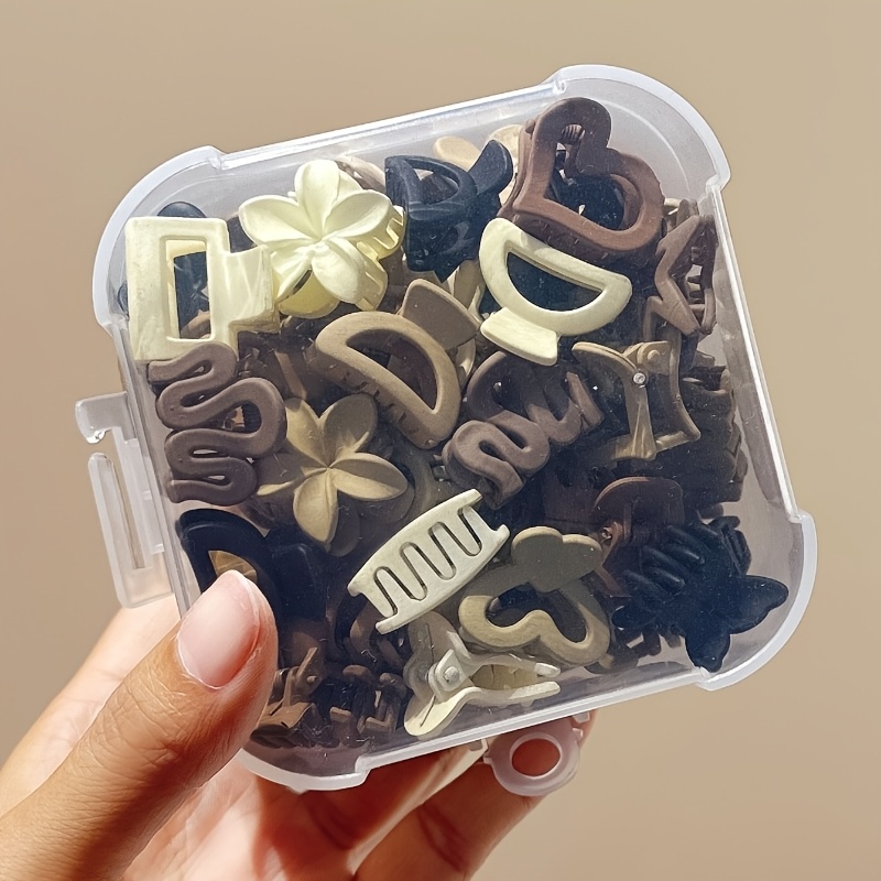 Travel Accessories For 4 Year Old - 5/10/20/30 قطعة من مشابك صغيرة باللون