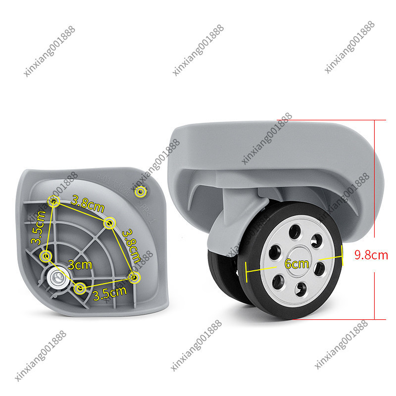 عجلات بديلة لحقائب لوسيدي طراز - مراجعة Luggage Wheel Replacement وسعره