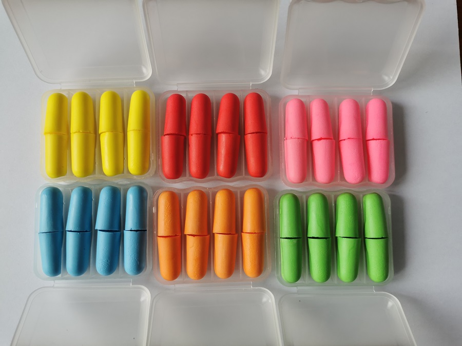 4 زوج/مجموعة الراحة تخفيض الضو - مراجعة Earplug Set Foam وسعره