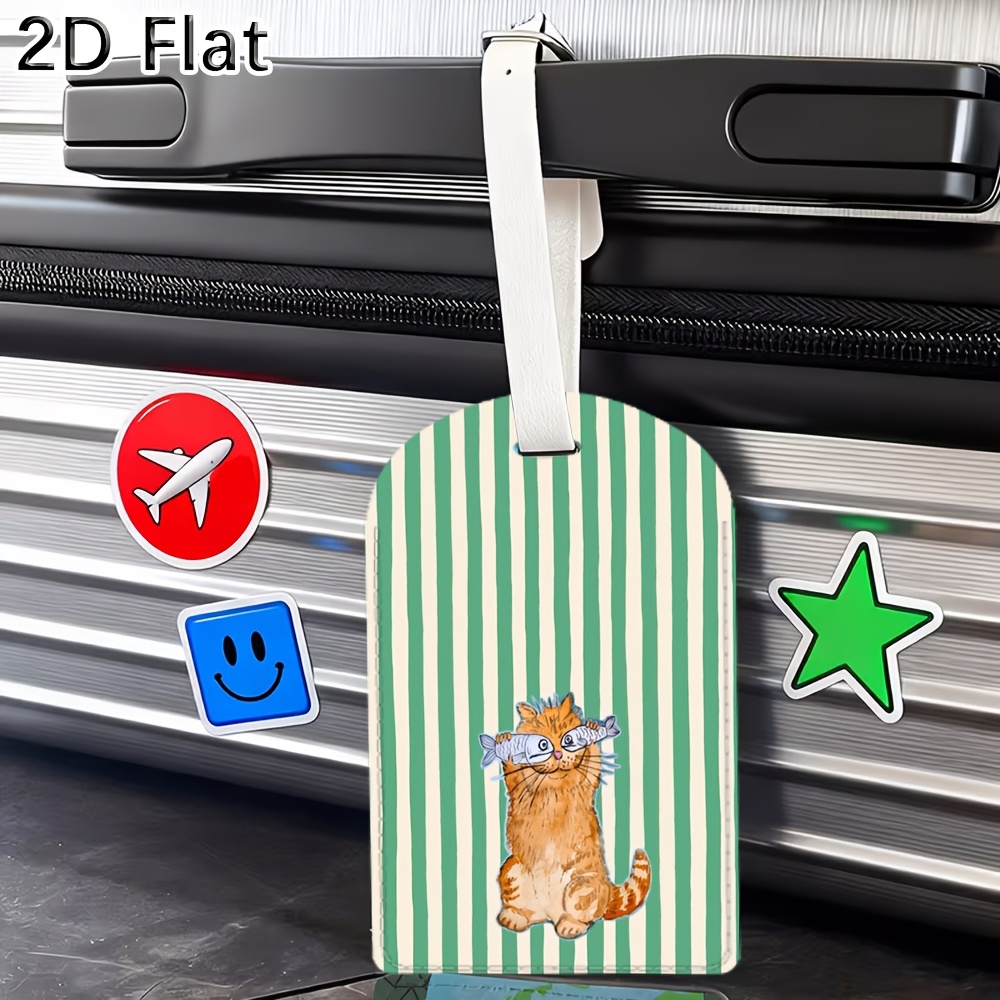 بطاقة تعريف أمتعة السفر بتصميم - مراجعة Travel Accessories Luggage Straps وسعره