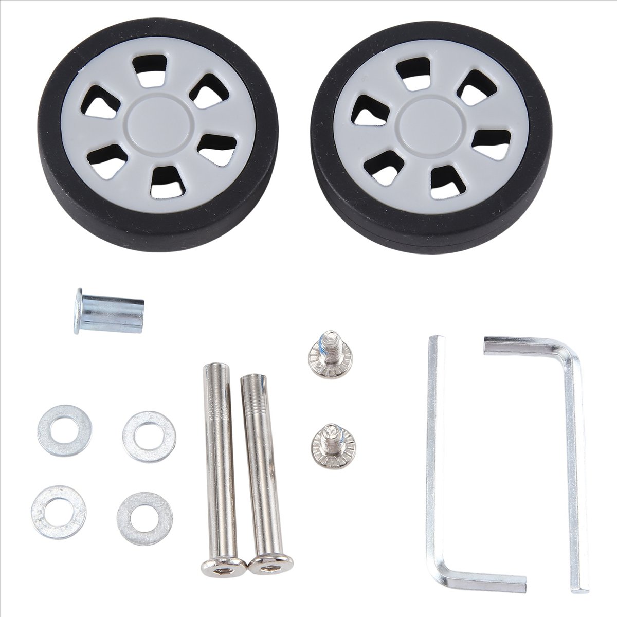 ABQR 55X12mm عجلات الأمتعة است - مراجعة Luggage Wheel Replacement وسعره