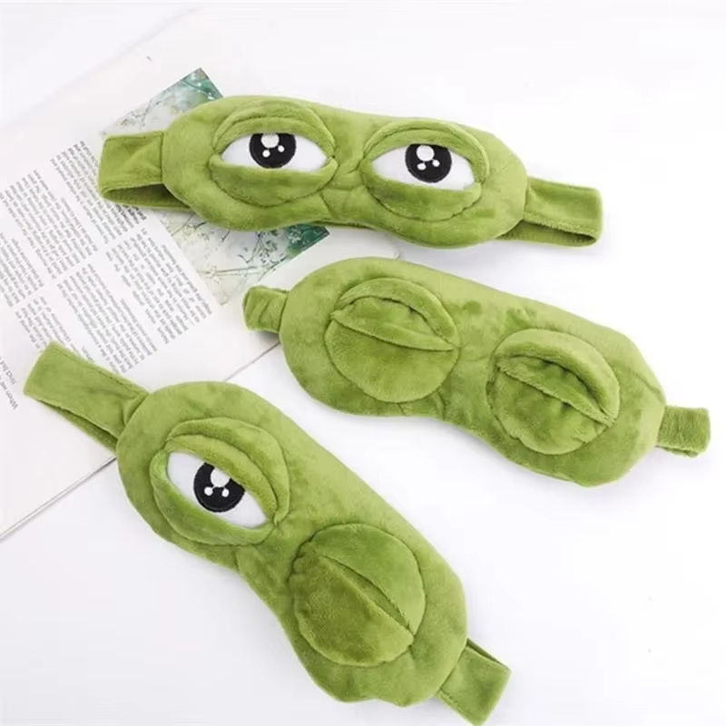 قناع عين على شكل ضفدع للحفلات، - مراجعة Travel Hair Accessories وسعره