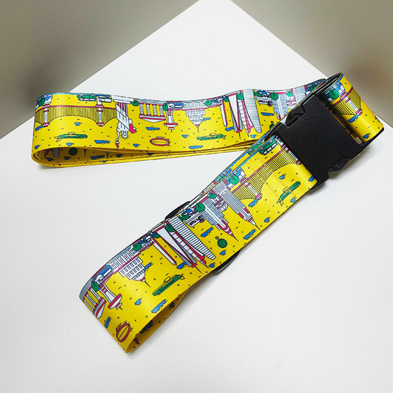 حزام الأمتعة، كلمة مرور جمركية - مراجعة Travel Accessories Luggage Straps وسعره