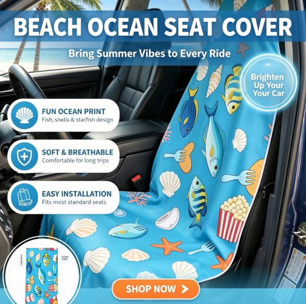 منشفة شاطئية وغطاء مقعد سيارة  - مراجعة Travel Towel Quick Dry وسعره