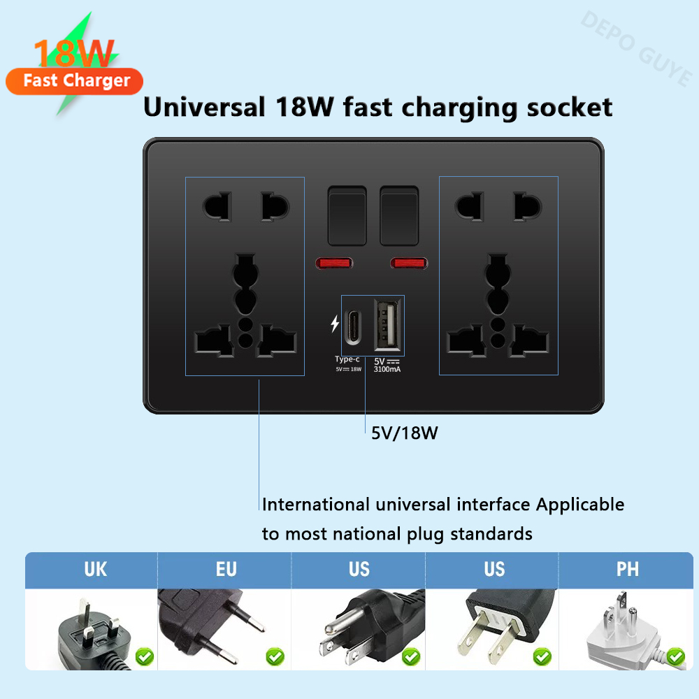 مقبس شحن سريع ذكي USB من النوع - مراجعة Travel Accessories Uk وسعره