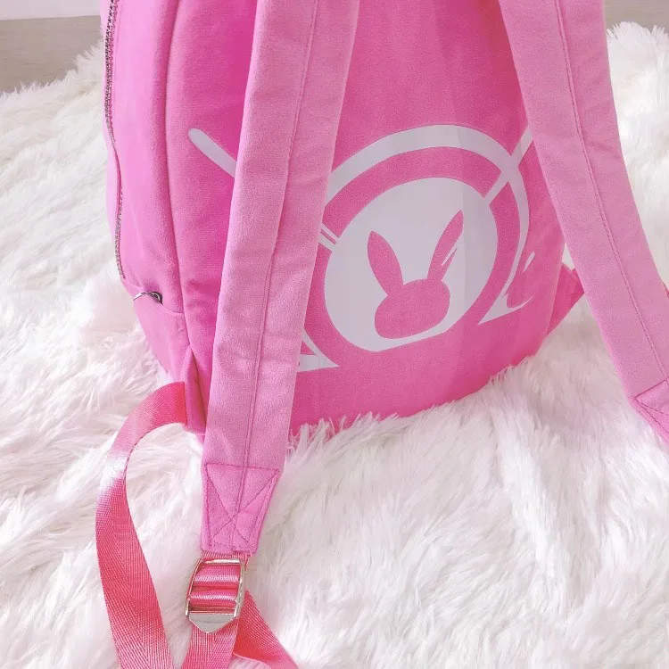 لعبة أنيمي Overwatch Dva تأثير - مراجعة Travel Accessories Pink وسعره