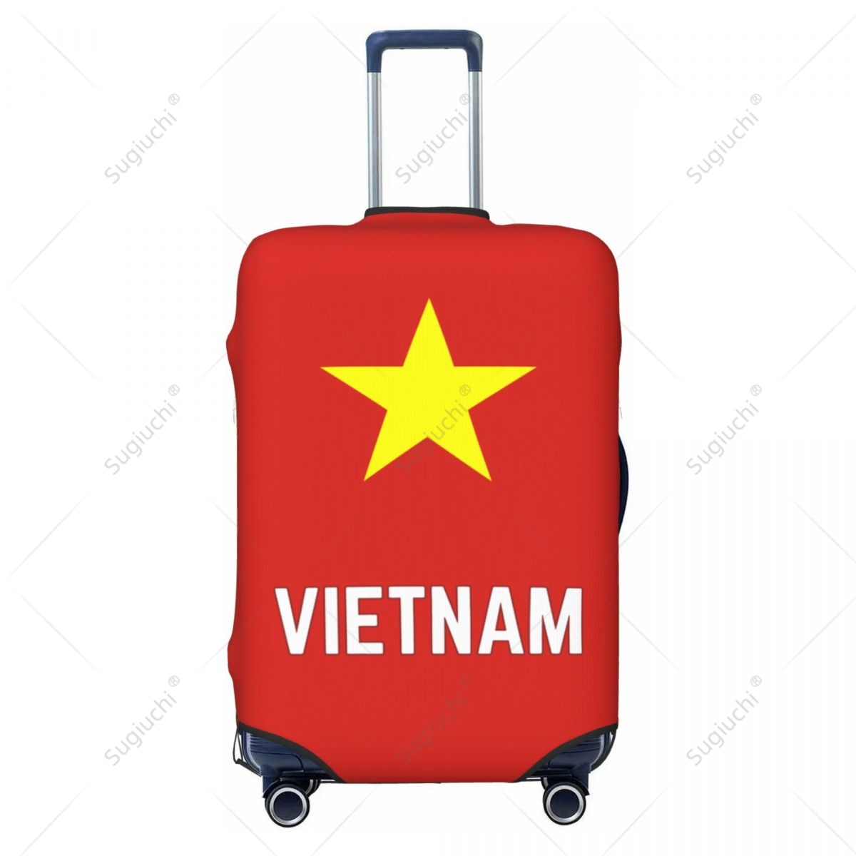 علم فيتنام غطاء الأمتعة حقيبة  - مراجعة Travel Accessories Vietnam وسعره