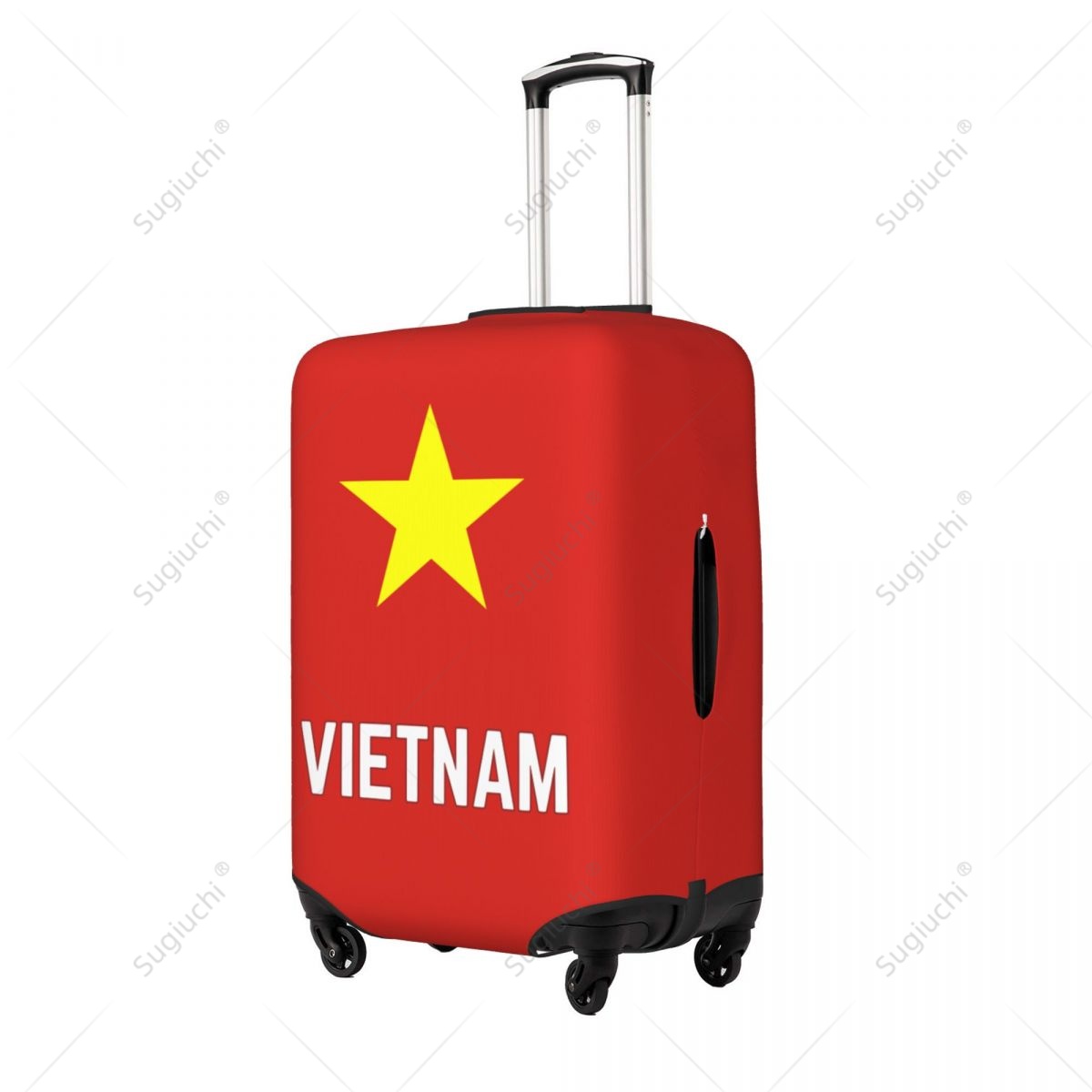 علم فيتنام غطاء الأمتعة حقيبة  - مراجعة Travel Accessories Vietnam وسعره