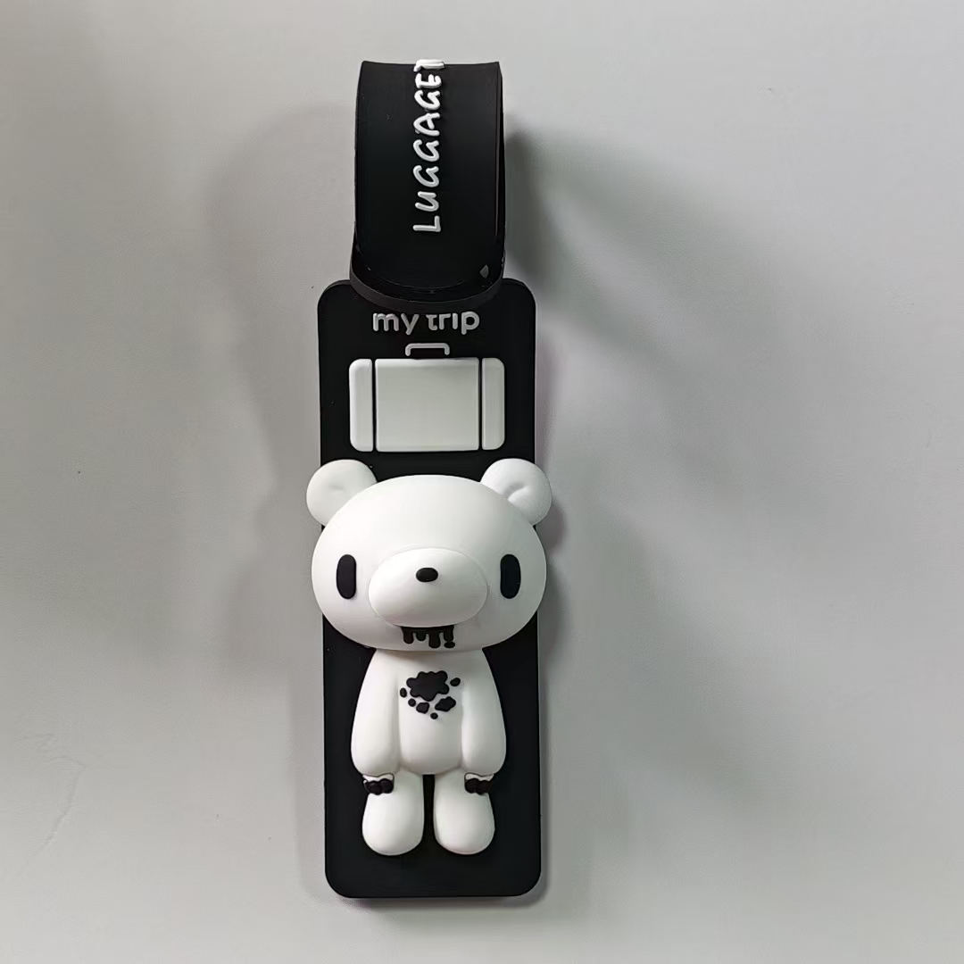 علامة أمتعة سيليكون بتصميم دب  - مراجعة Travel Accessories Luggage Straps وسعره