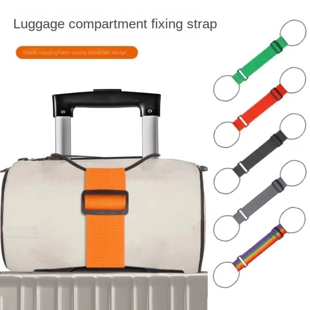 حزام أمتعة مرن قابل للتعديل، ح - مراجعة Travel Accessories Luggage Straps وسعره