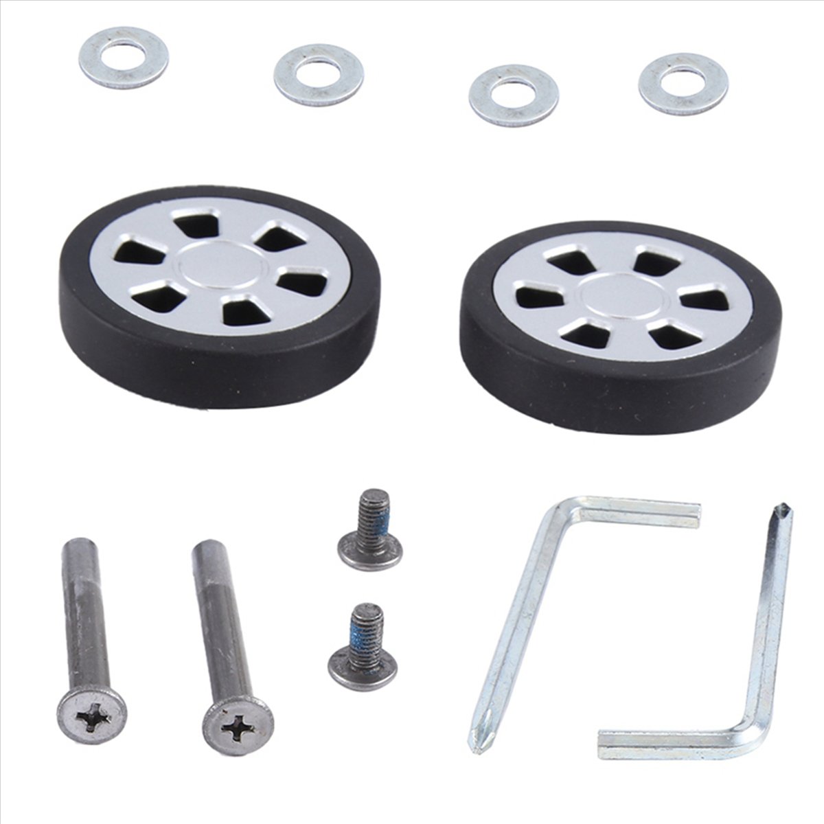 ABQR 55x13 مللي متر مجموعة من  - مراجعة Luggage Wheel Replacement وسعره