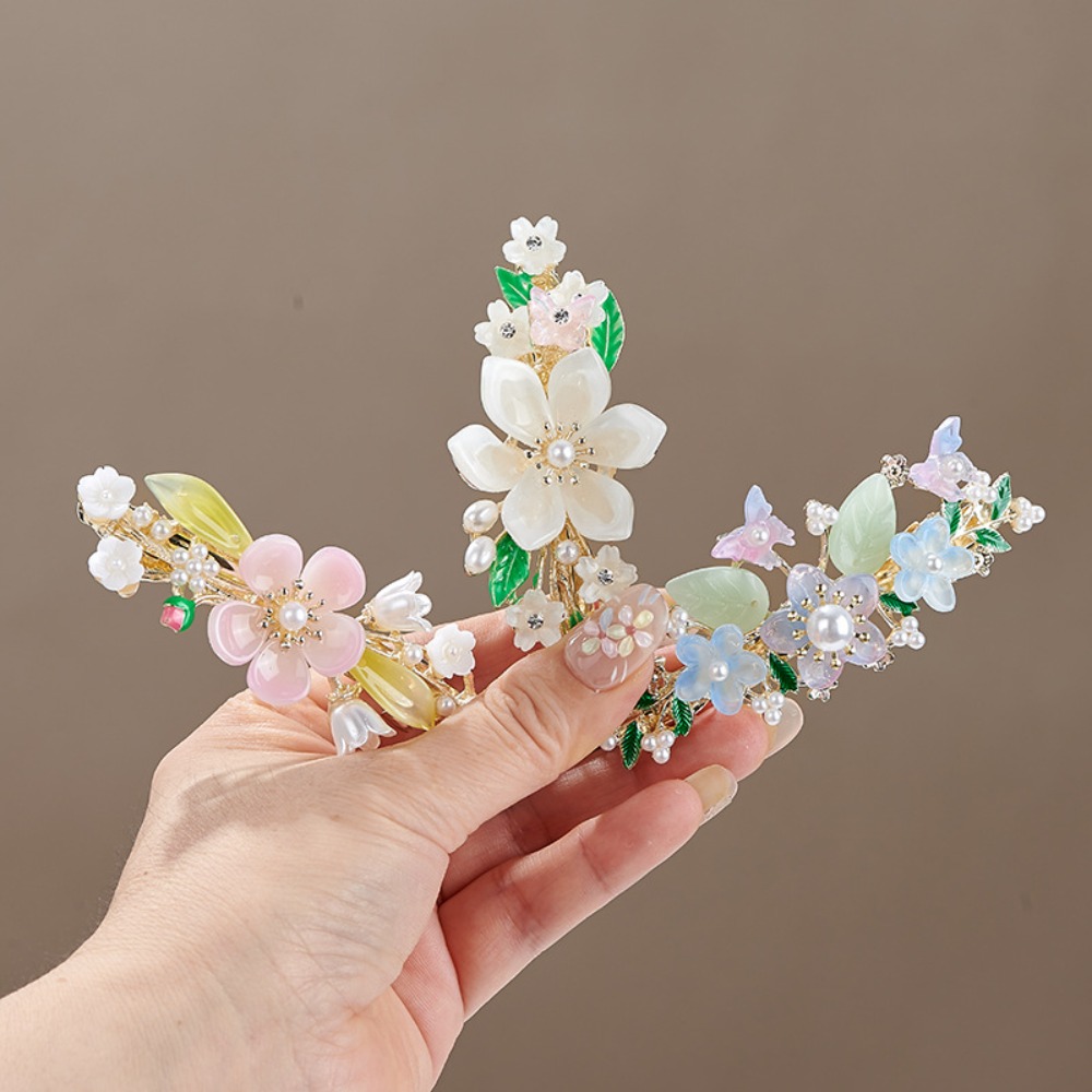 مشبك شعر زهري على الطراز الصين - مراجعة Travel Hair Accessories وسعره