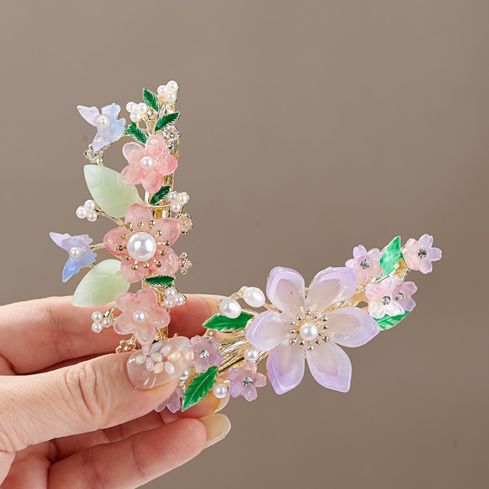 مشبك شعر زهري على الطراز الصين - مراجعة Travel Hair Accessories وسعره