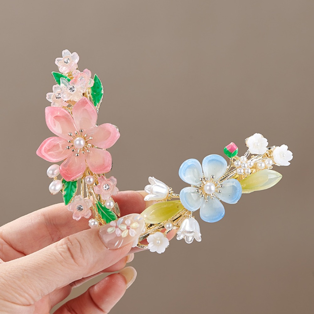 مشبك شعر زهري على الطراز الصين - مراجعة Travel Hair Accessories وسعره
