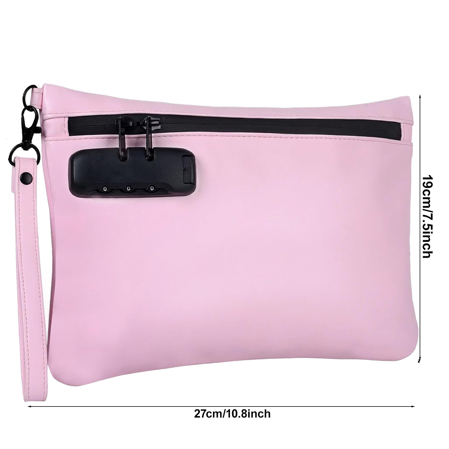 حقيبة باللون الوردي مع مجموعة  - مراجعة Travel Accessories Pink وسعره