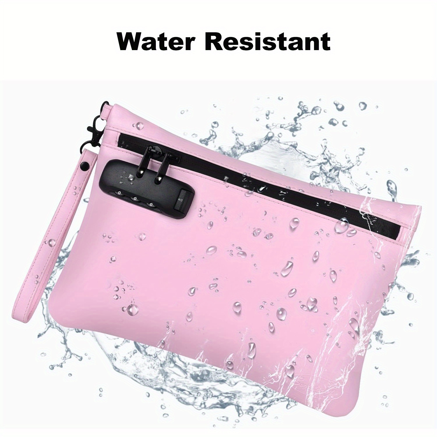 حقيبة باللون الوردي مع مجموعة  - مراجعة Travel Accessories Pink وسعره