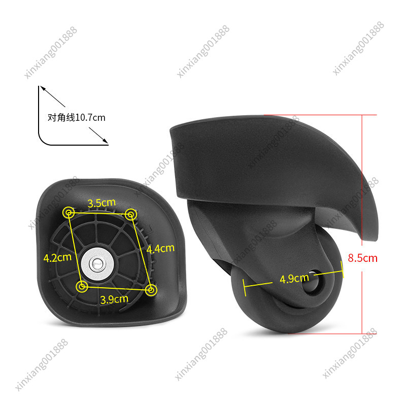 عجلات صامتة بديلة لحقائب ديلسي - مراجعة Luggage Wheel Replacement وسعره