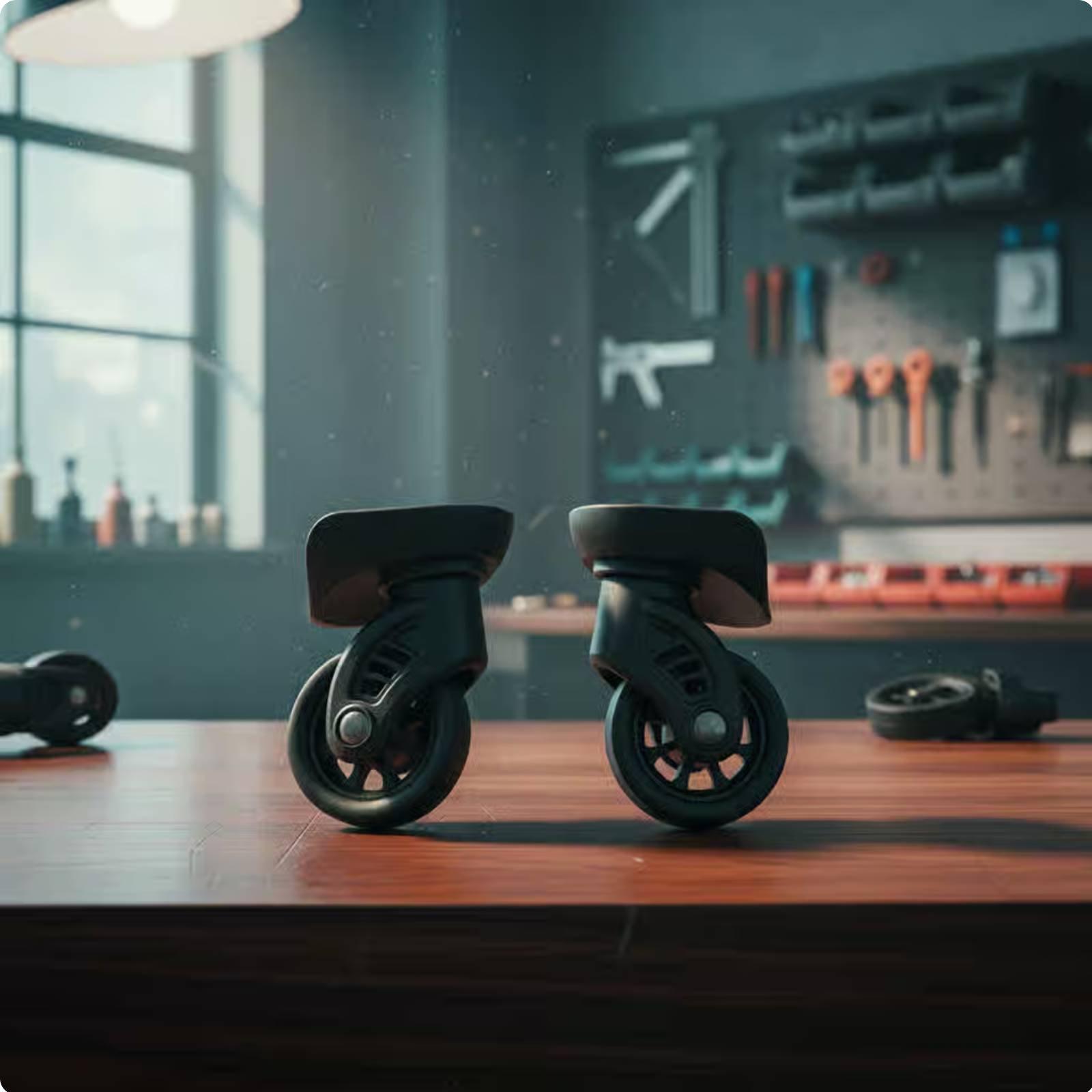 عجلة بديلة عالمية للأمتعة لإصل - مراجعة Luggage Wheel Replacement وسعره