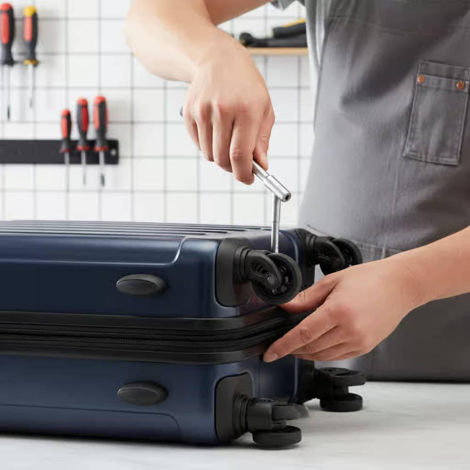 عجلة بديلة عالمية للأمتعة لإصل - مراجعة Luggage Wheel Replacement وسعره