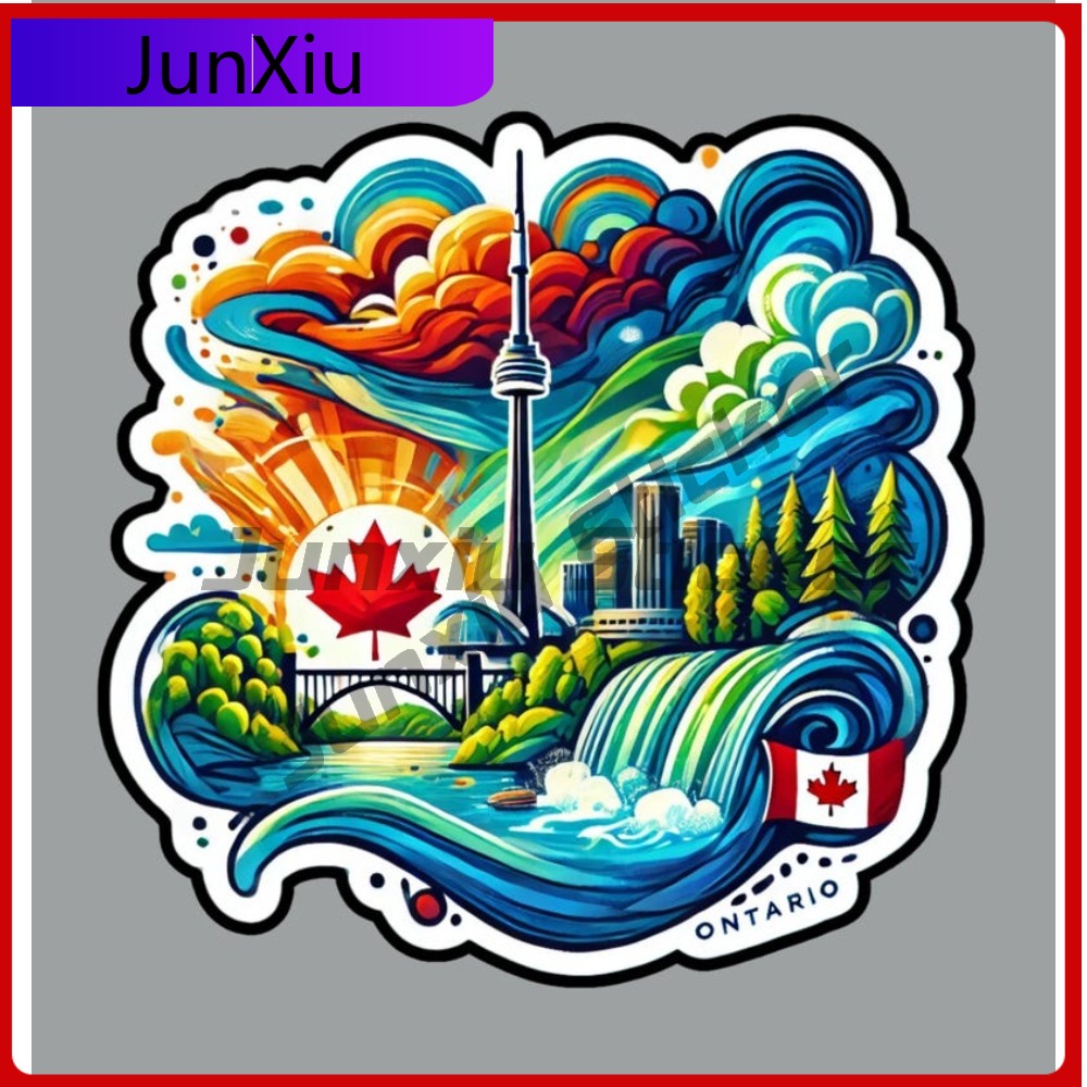 أونتاريو كندا السفر ملصق مقاوم - مراجعة Travel Accessories Canada وسعره