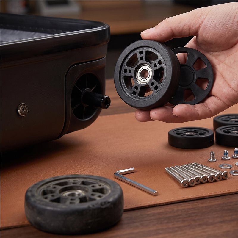 ABMH- لاستبدال عجلات حقائب الس - مراجعة Luggage Wheel Replacement وسعره