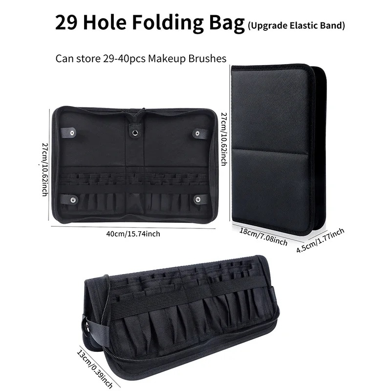 29/23 ثقوب طوي فرشاة للمكياج ح - مراجعة Travel Accessories Toiletries وسعره