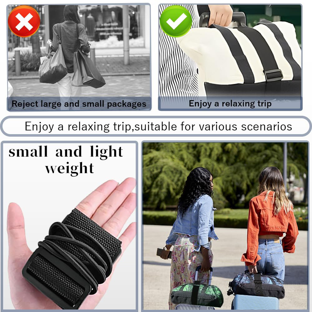 حزام مرن متعدد الاستخدامات للأ - مراجعة Travel Accessories Luggage Straps وسعره