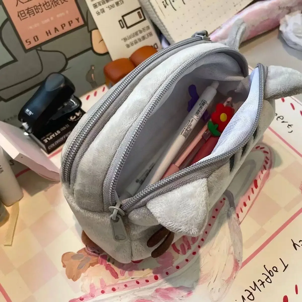 حقيبة أقلام رصاص لطيفة على شكل - مراجعة Travel Accessories Cute وسعره