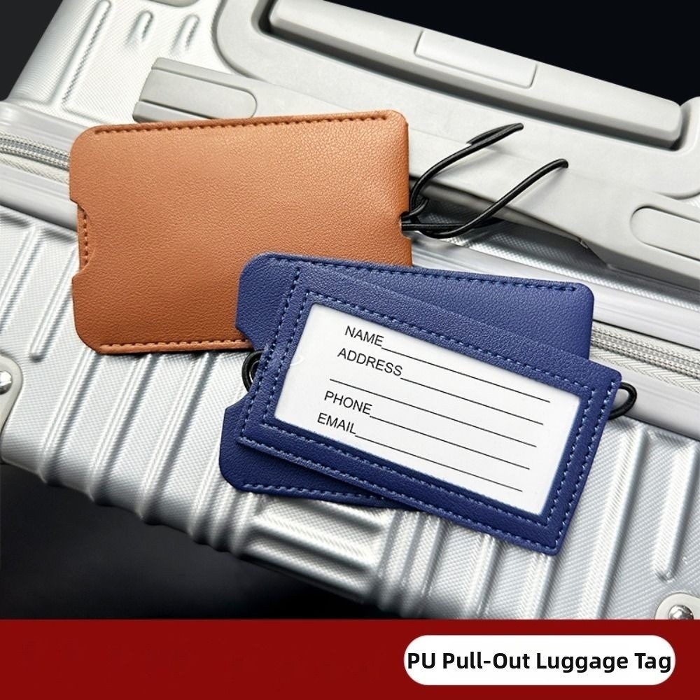 بطاقة تعريف الأمتعة من الجلد ا - مراجعة Travel Accessories Luggage Straps وسعره