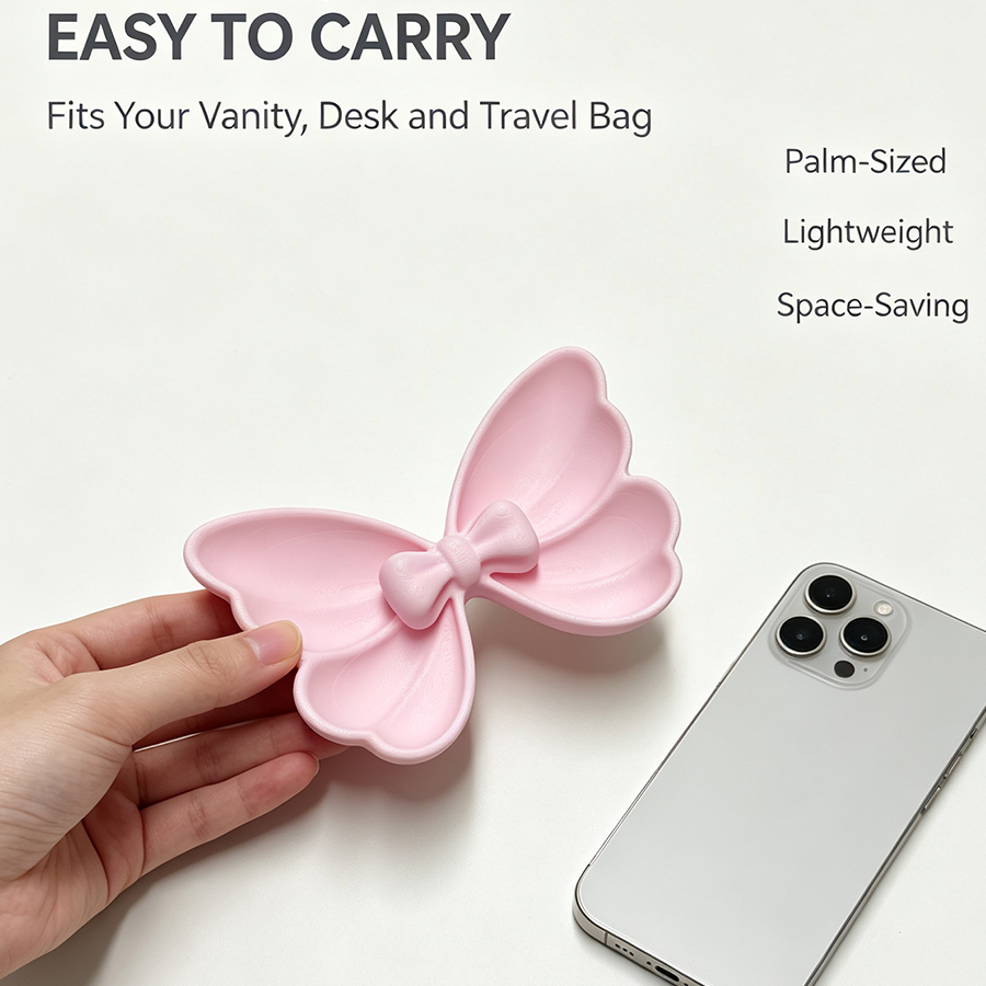 صينية تخزين مجوهرات متعددة الا - مراجعة Travel Accessories Pink وسعره
