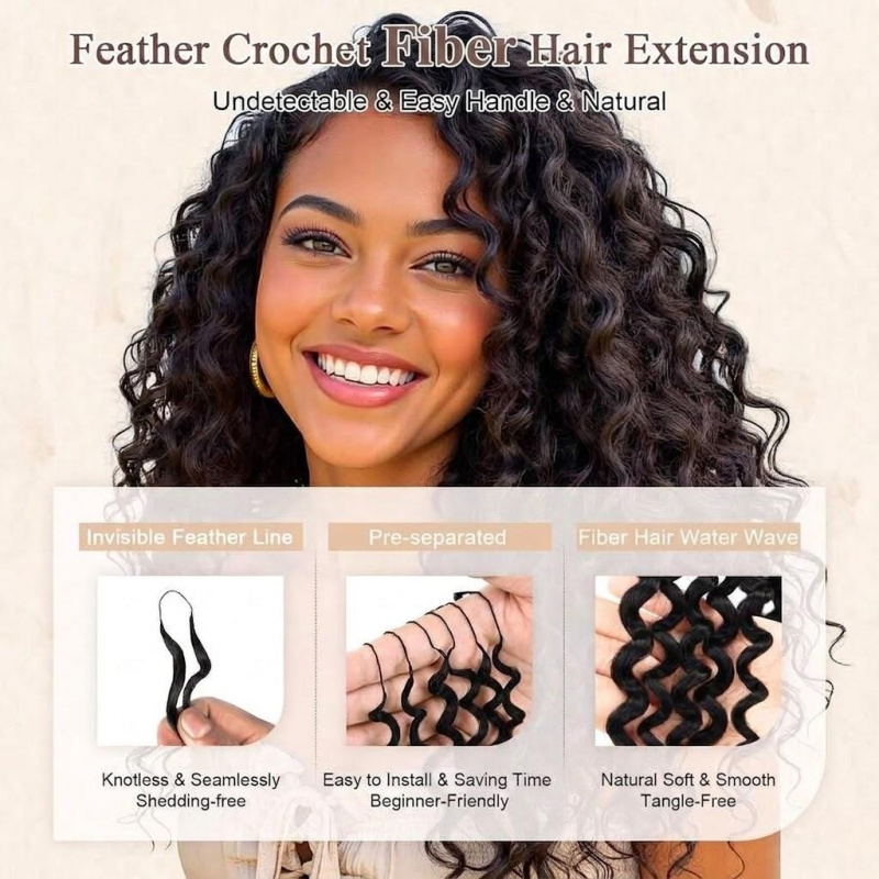 وصلات شعر صناعية مموجة بطول 16 - مراجعة Travel Hair Accessories وسعره