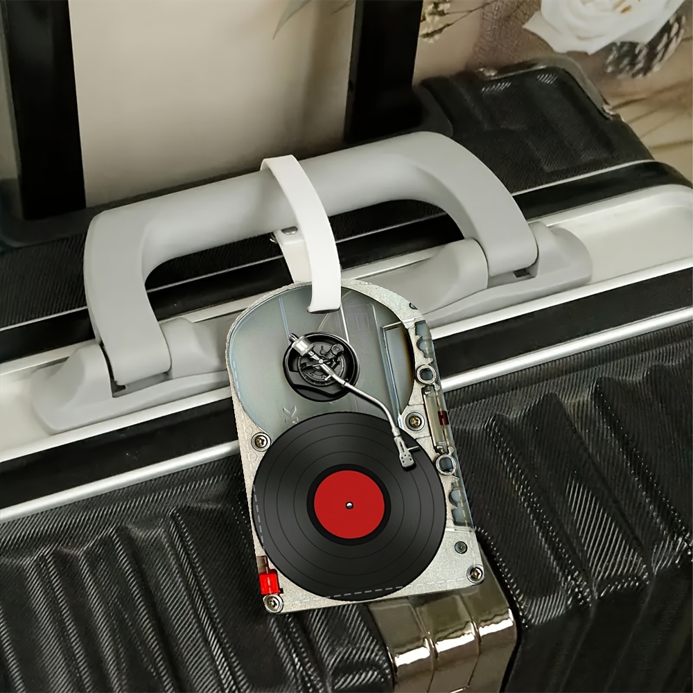 بطاقة تعريف للحقائب بتصميم مشغ - مراجعة Travel Accessories Luggage Straps وسعره